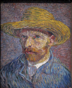 autoritratto van gogh dipinto olio