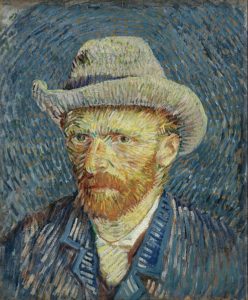 ritratto van gogh pittura