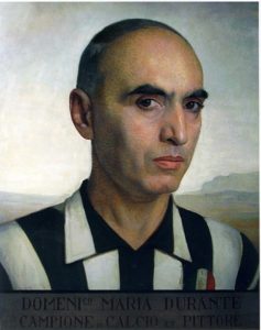 ritratto calcio pittura arte