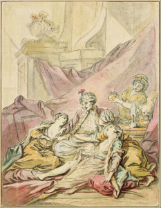 acquerello boucher watercolor dipinto acquerelli