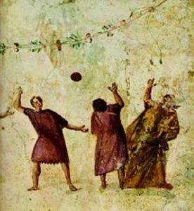 harpastum calcio pittura arte