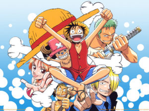 one piece disegno colori