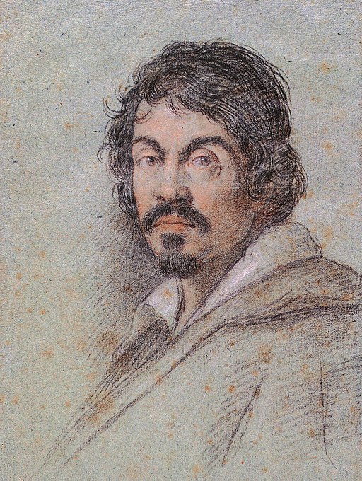 caravaggio disegno ritratto