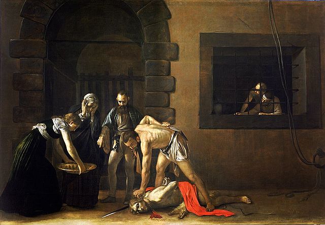 decollazione san giovanni battista caravaggio