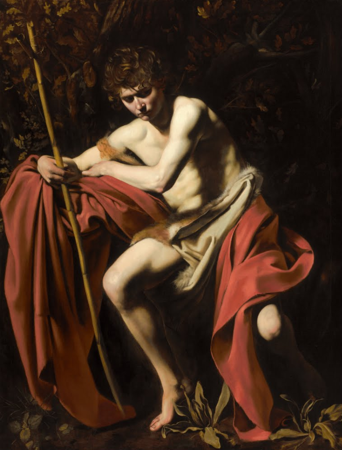 san giovanni battista dipinto caravaggio