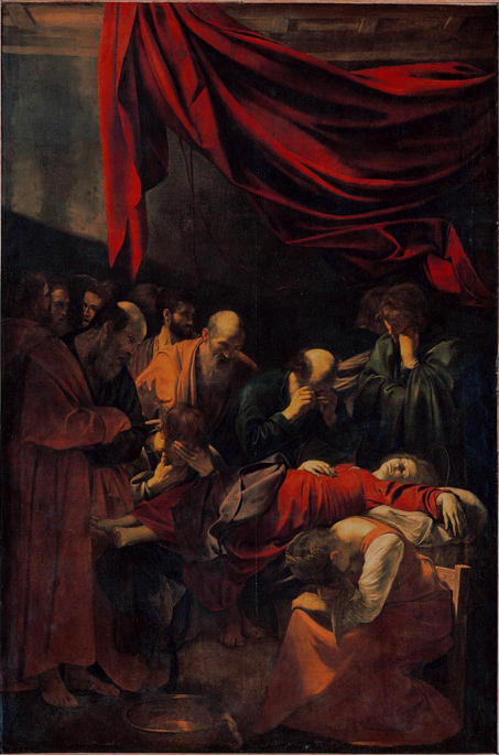 caravaggio morte vergine